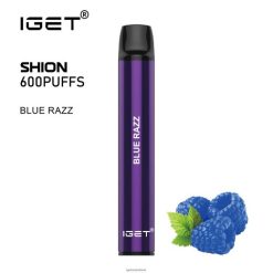 3 x IGET bar Amsterdam shion 46N8T5 blauwe razernij