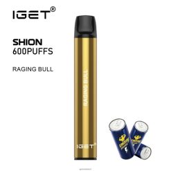 3 x IGET shop shion 46N8T26 woedende stier
