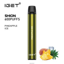 3 x IGET vape Amsterdam shion 46N8T24 ananas ijs