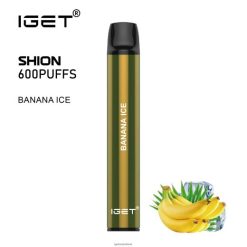 3 x IGET vape Nederland shion 46N8T2 bananen ijs