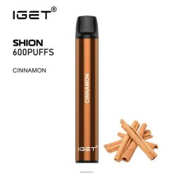3 x IGET vape sale shion 46N8T8 kaneel
