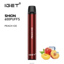3 x IGET vape shop shion 46N8T23 perzik ijs