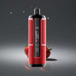 Al Fakher Crown Bar 15K Hypermax Wegwerp Vape Kit – 22ml, Type-C, DTL, Aardbei Punch
