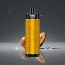 Al Fakher Crown Bar 8000 Crystal Wegwerp Vape Mango IJs – 18ml, 5mg, USB-C