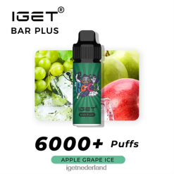 IGET bar Amsterdam-reep plus 6000 trekjes 46N8T235 appel-druivenijs