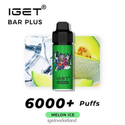 IGET bar Nederland-reep plus 6000 trekjes 46N8T250 meloen ijs