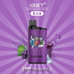IGET bar sale bar - 3500 trekjes 46N8T453 druiven ijs