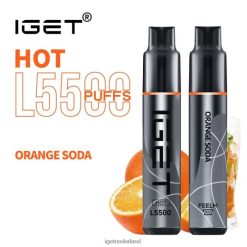 IGET bar shop hot - 5500 trekjes 46N8T481 Oranje frisdrank