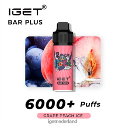 IGET shop bar plus - 6000 trekjes 46N8T590 druiven-perzik-ijs
