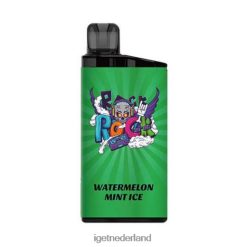IGET vape Amsterdam bar 3500 trekjes 46N8T304 watermeloen munt ijs