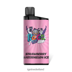 IGET vape Nederland bar 3500 trekjes 46N8T302 aardbei watermeloen ijs