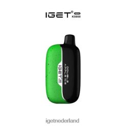 IGET vape Nederland moon - 5000 trekjes 46N8T546 dubbel appelijs