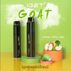 IGET vape sale geit - 5000 trekjes 46N8T572 dubbele appellimoen
