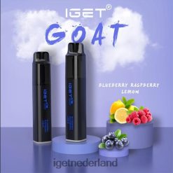 IGET vape sale geit - 5000 trekjes 46N8T642 bosbes framboos citroen