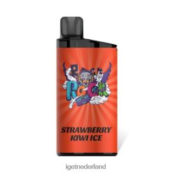 IGET vape shop bar 3500 trekjes 46N8T303 aardbei-kiwi-ijs