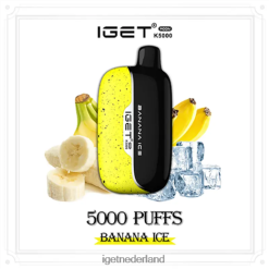 IGET wholesale moon 5000 trekjes 46N8T221 bananen ijs