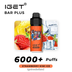 IGET wholesale-reep plus 6000 trekjes 46N8T241 aardbei-kiwi-ijs