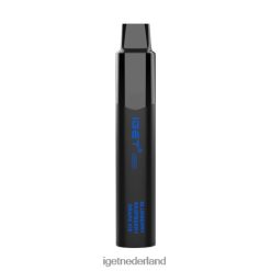 nicotinevrije IGET vape Amsterdam legend 4000 trekjes 46N8T398 bramen frambozen druivenijs