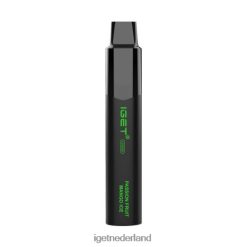 nicotinevrije IGET vape sale legend 4000 trekjes 46N8T402 passievrucht-mango-ijs