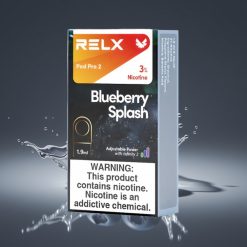 RELX Pod Pro 2 600 Puffs 3% Nicotine 1.9ml Blauwe Bes