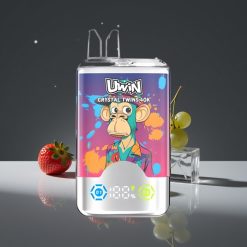 UWIN Crystal Twins 40000 Puffs Dubbele Smaak 32ml Type-C Oplaadbaar