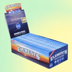 Elements Rolling Papers 50vloeitjes enkelbreed dubbelvenster